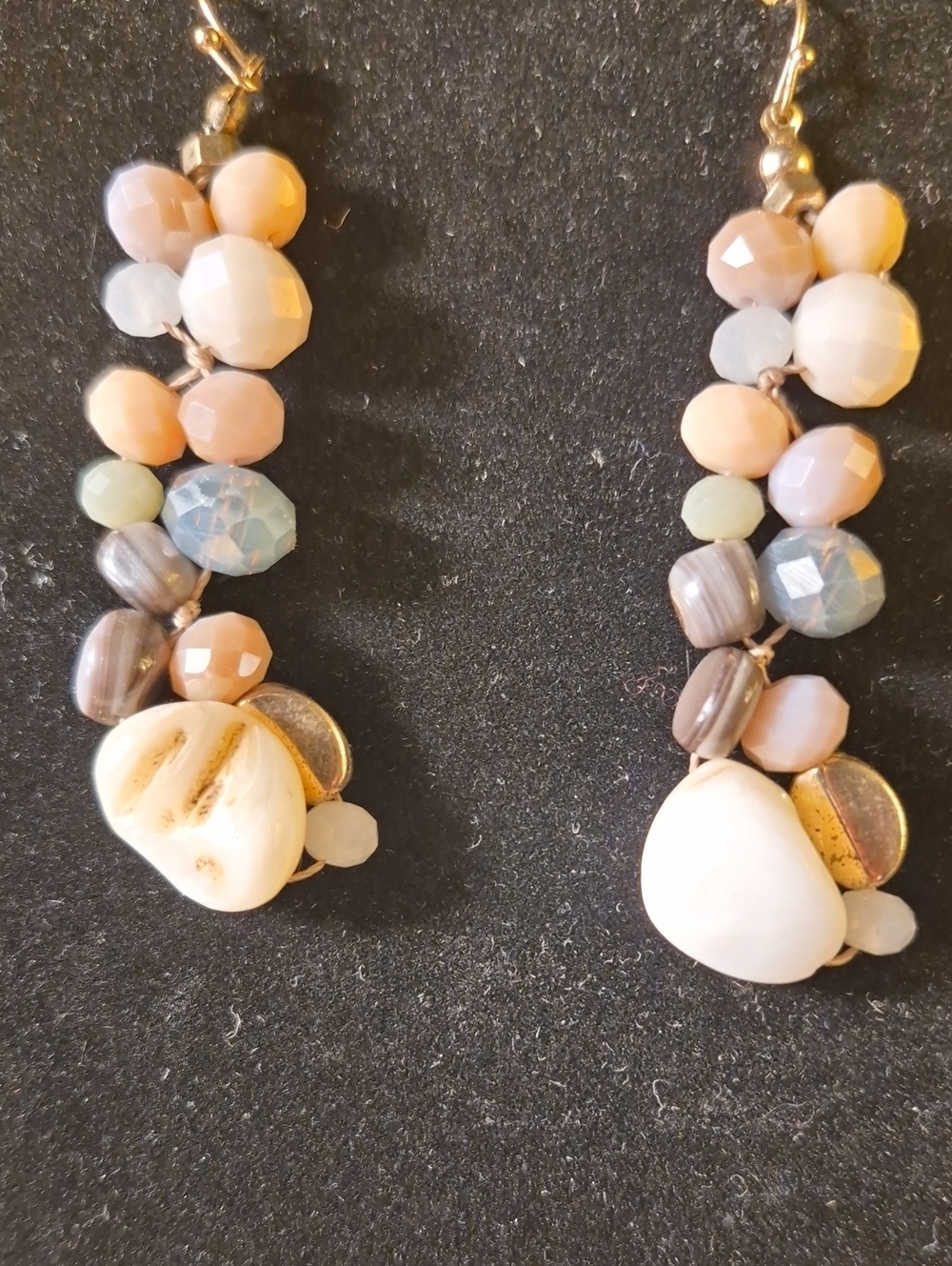 Pretty Pierced Beaded Earrings